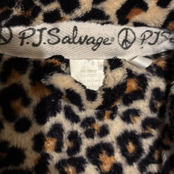 PJ salvage leopard print robe size small - Picture 2 of 3